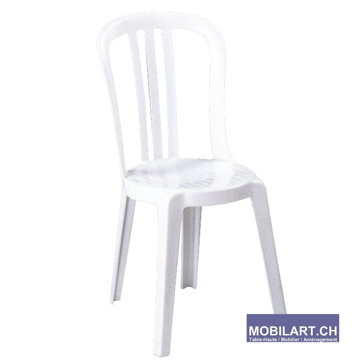 MOBILART - PROMO - IMAGE - CHAISE - BISTROT - BLANCHE