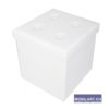 Location de pouf blanc