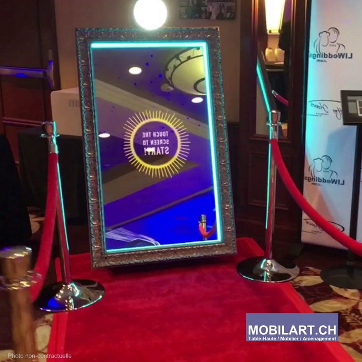 www.mobilart.ch - Location miroir a selfie