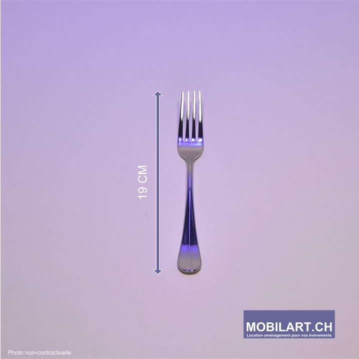 Mobilart - Location - Art de la table - Fourchette entree 1