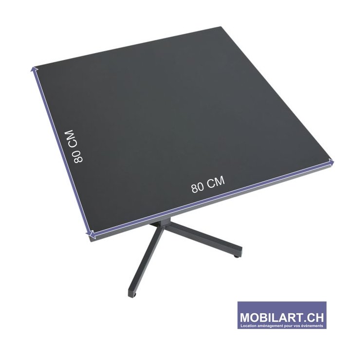 Mobilart - Location - table - 80 x 80 - 1