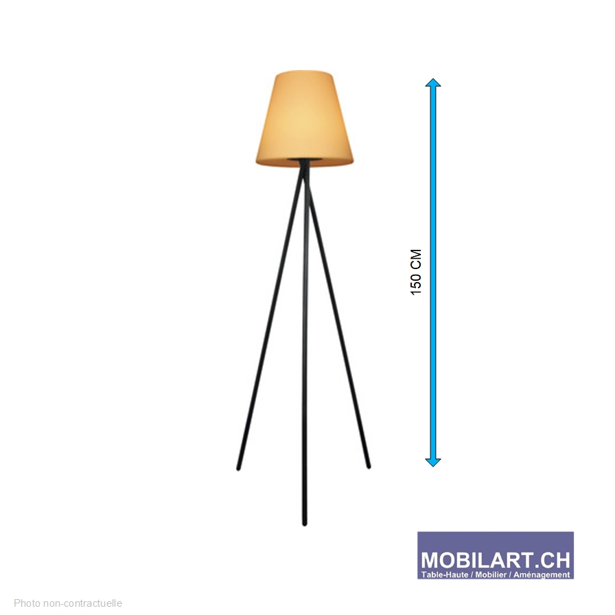 www.mobilart.ch - Location lampe led sur pied - 2