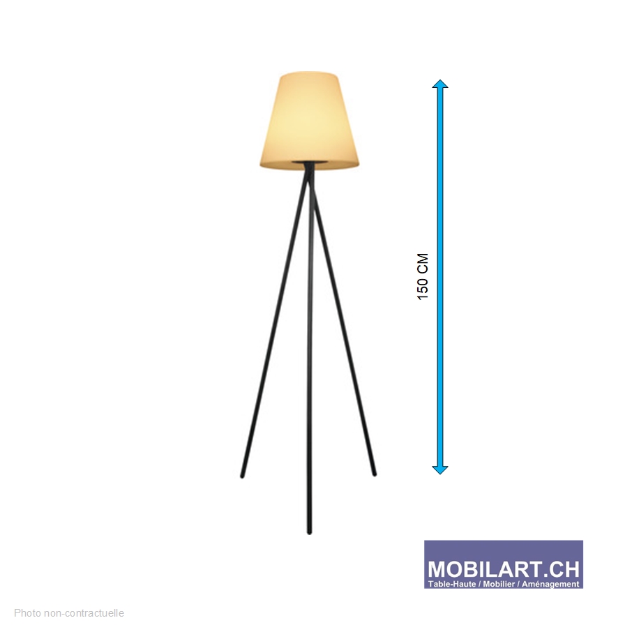 www.mobilart.ch - Location lampe led sur pied - 4